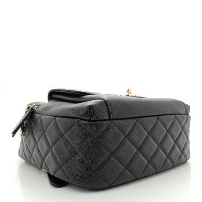 Chanel Caviar Quilted Medium Zip Around Backpack Black 4 of 10