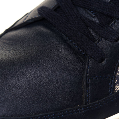 Gucci GG Supreme Monogram Mens Low Top Sneakers 8 Midnight Blue 8 of 8