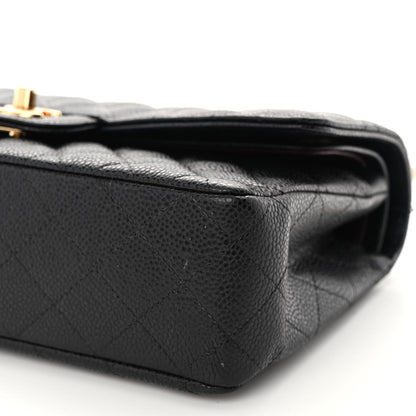 Chanel Caviar Quilted Medium Double Flap Black 10 of 10