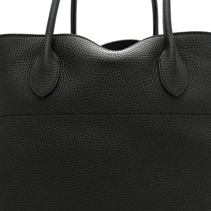 The Row Grained Calfskin Soft Margaux 17 Black 12 of 19