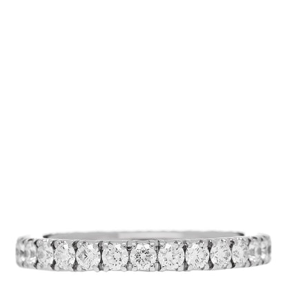 Cartier Platinum Diamond 2.6mm Etincelle de Cartier Wedding Band Ring 51 5.75 3 of 4