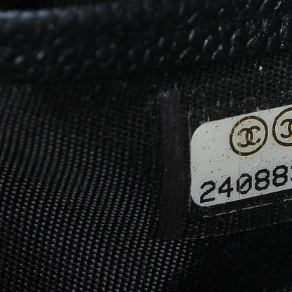 Chanel Caviar Quilted Boy Flap Wallet So Black 8 of 9