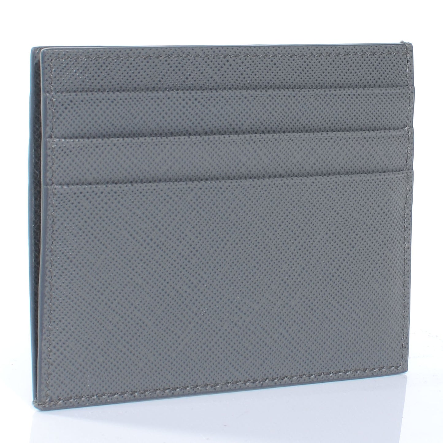 Saffiano Metal Card Case Argilla