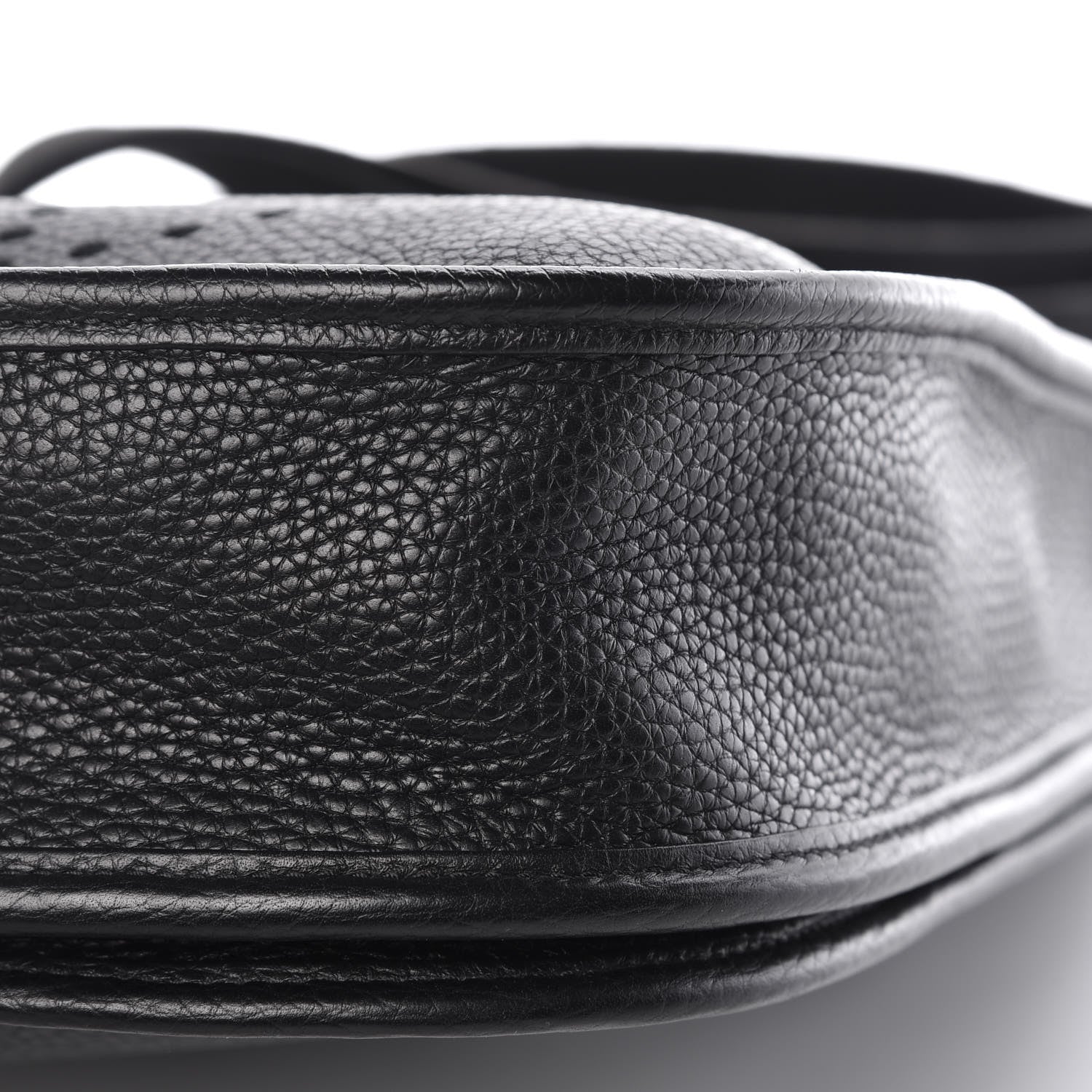 Hermes Taurillon Clemence Evelyne III PM Black 10 of 11