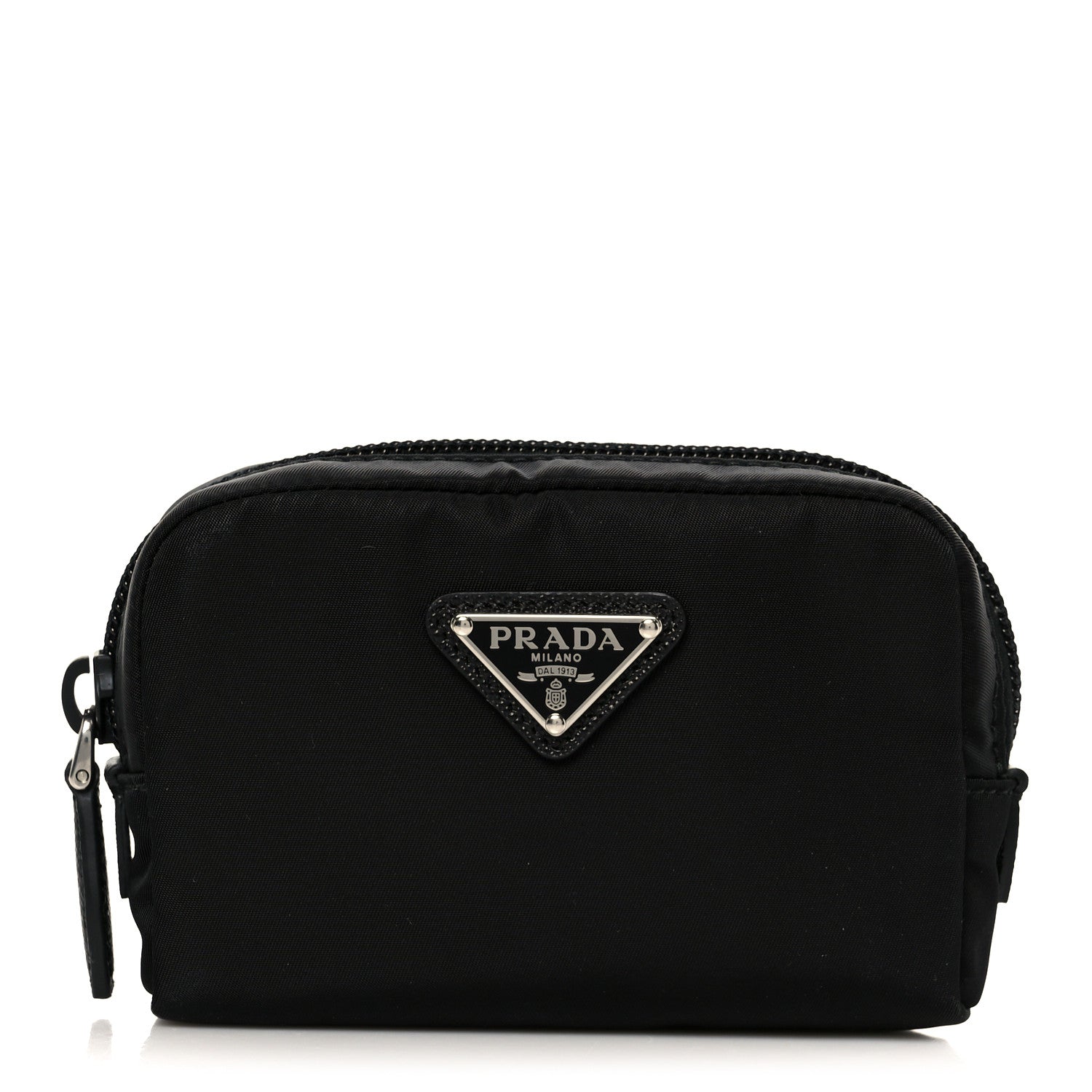 Prada Re-Nylon Saffiano Cosmetic Pouch Black 1 of 7