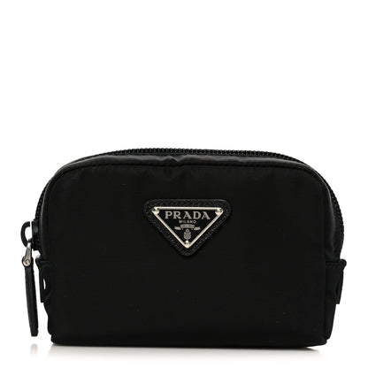 Prada Re-Nylon Saffiano Cosmetic Pouch Black 1 of 7