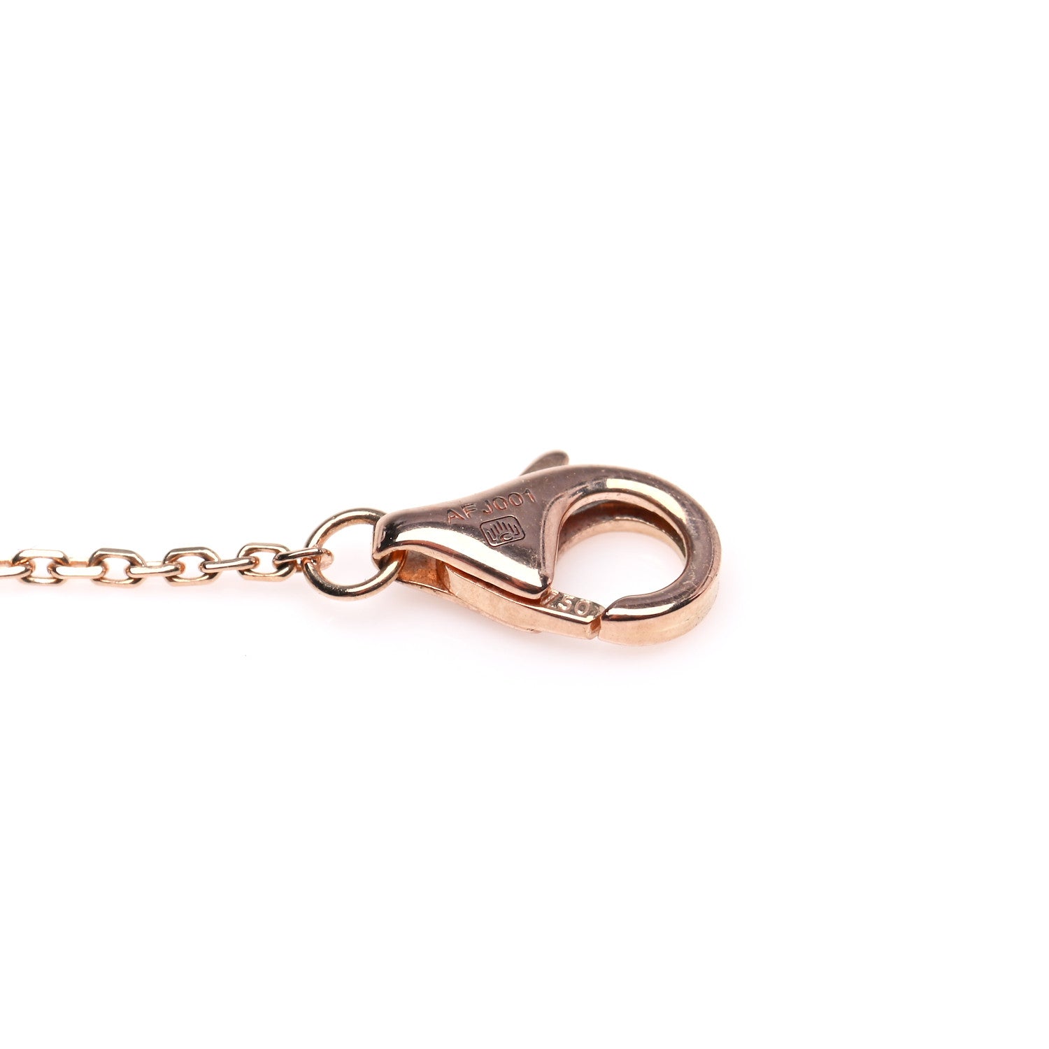 Cartier 18K Pink Gold Diamond Symbols Cross Bracelet 6 of 7