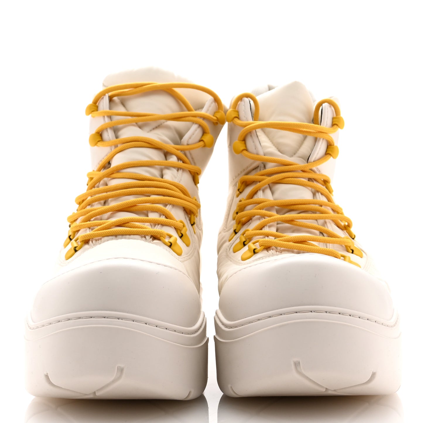 Technical Fabric Rubber Mens Puddle Bomber Boots 43 String Egg Yolk