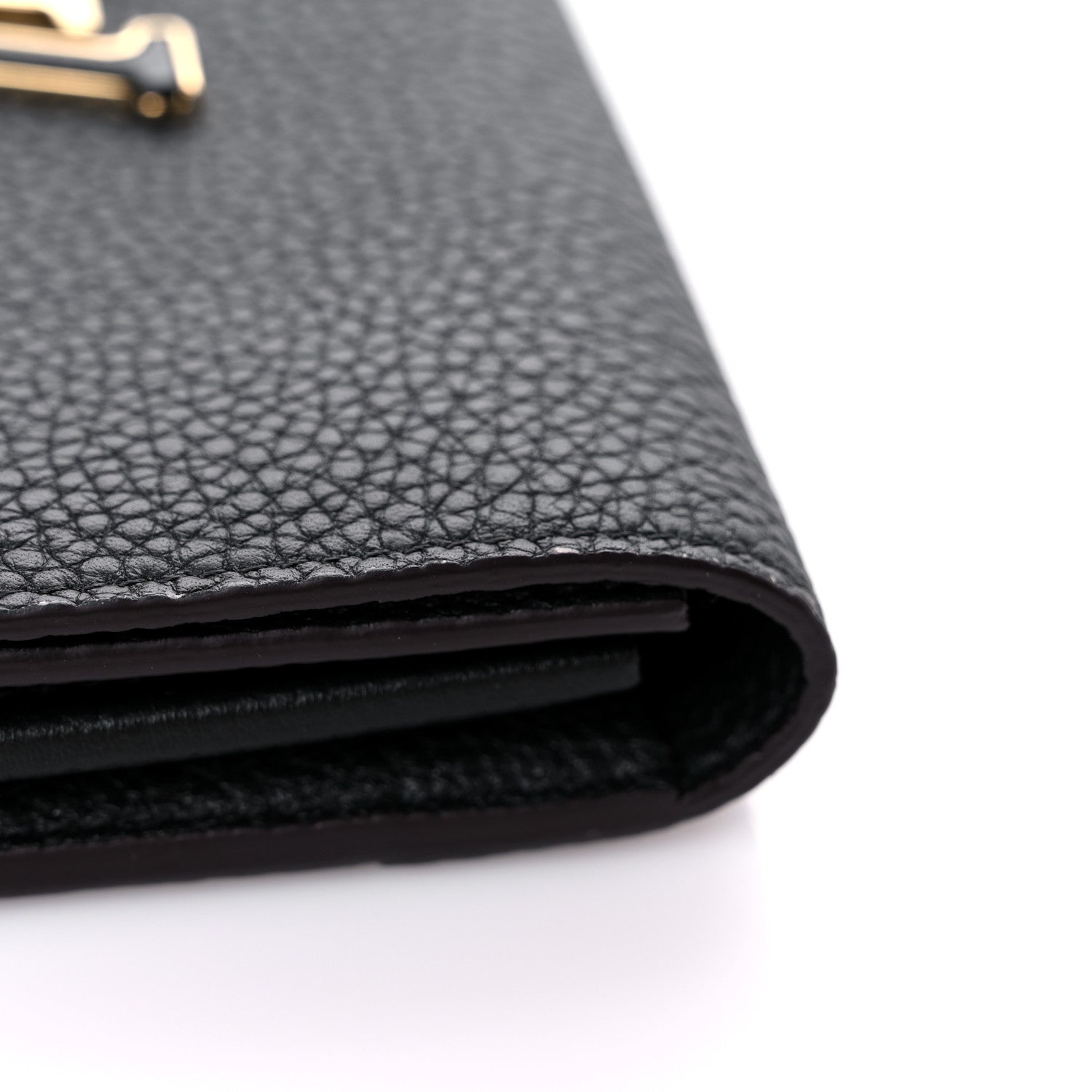 Louis Vuitton Taurillon Capucines Wallet Black 9 of 9