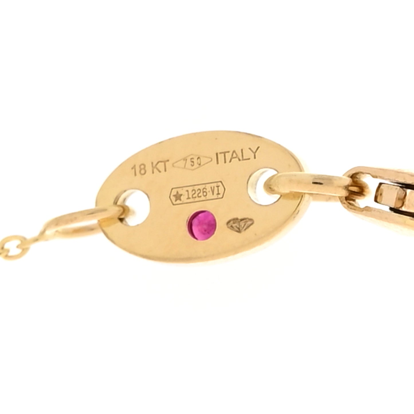 18K Yellow Gold Diamond Diamonds By The Inch Dangling Five Station Necklace