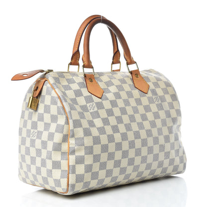 Louis Vuitton Damier Azur Speedy 30 3 of 29