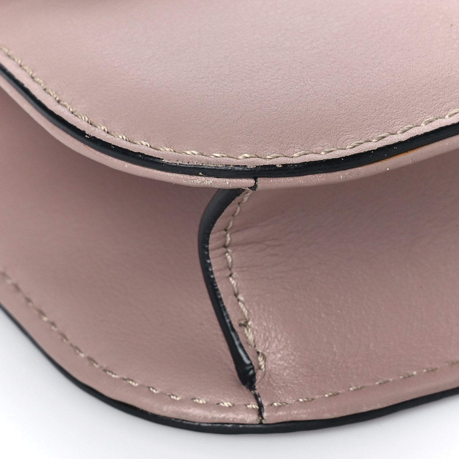 Valentino Garavani Vitello Small Glam Lock Rockstud Flap Poudre 9 of 11