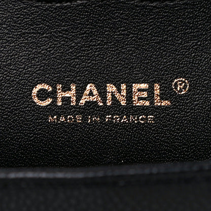 Chanel Caviar Quilted Medium Double Flap Black 6 of 10