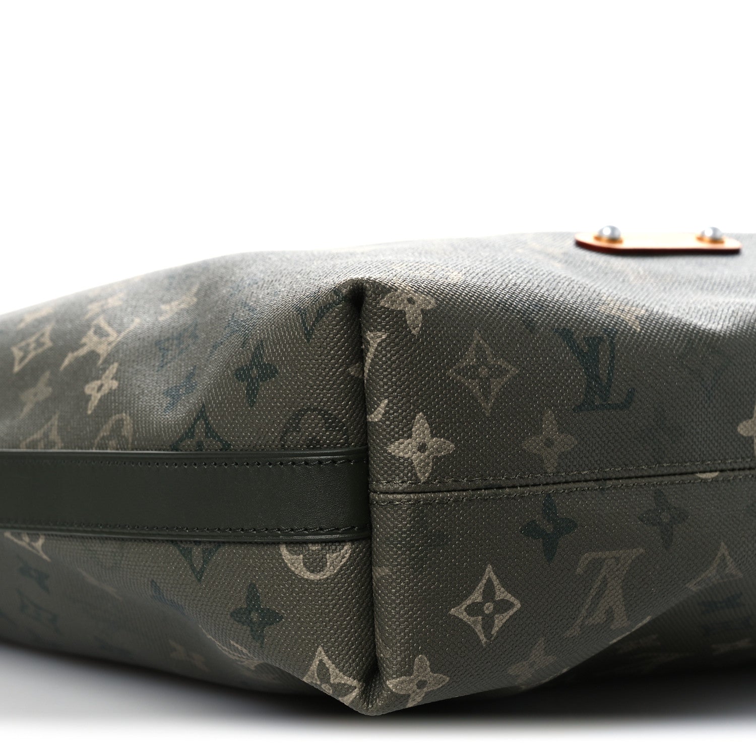 Louis Vuitton Monogram Heritage Vagabond Hobo Khaki 8 of 9