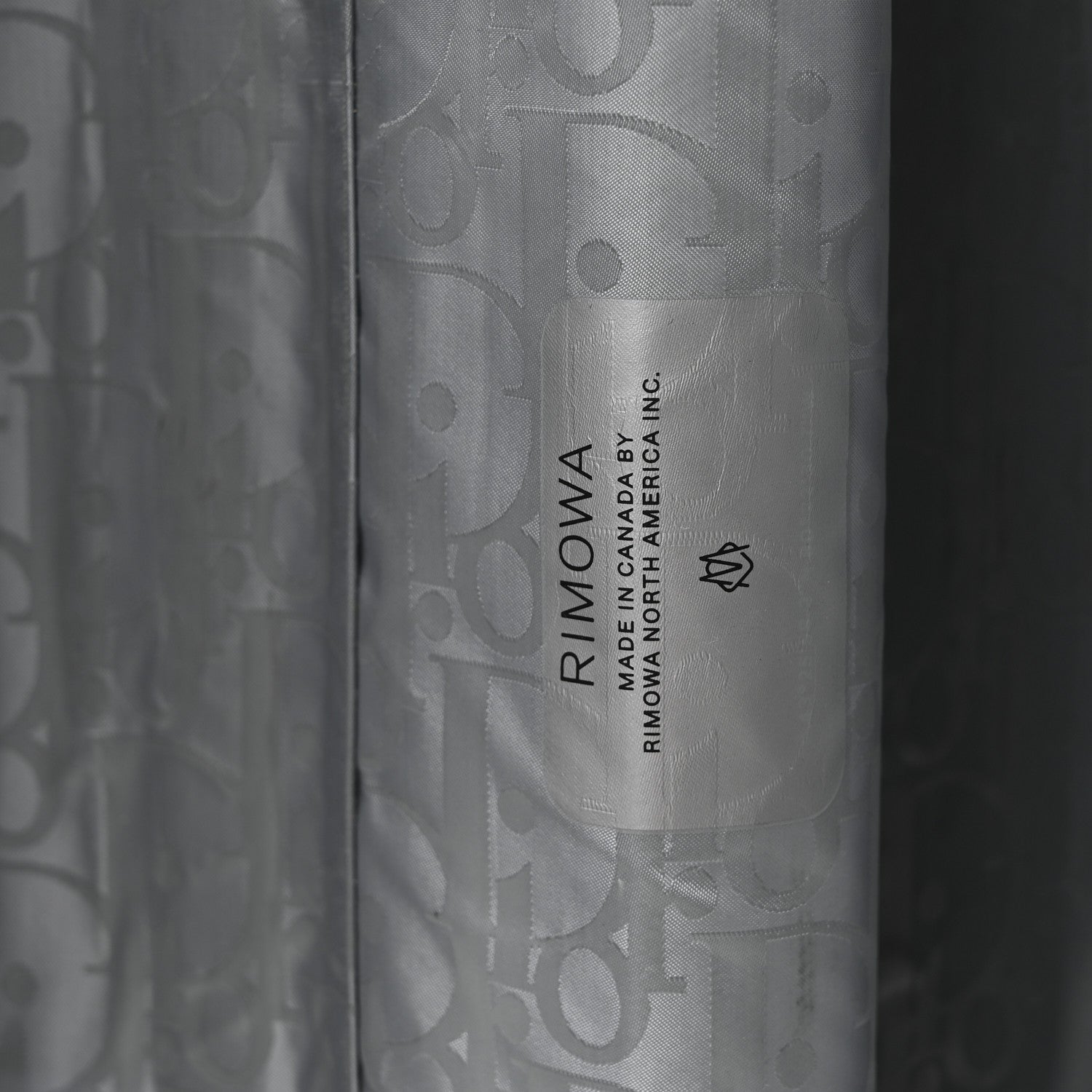 Christian Dior X RIMOWA Aluminum Gradient Cabin Luggage Blue Multi 5 of 9