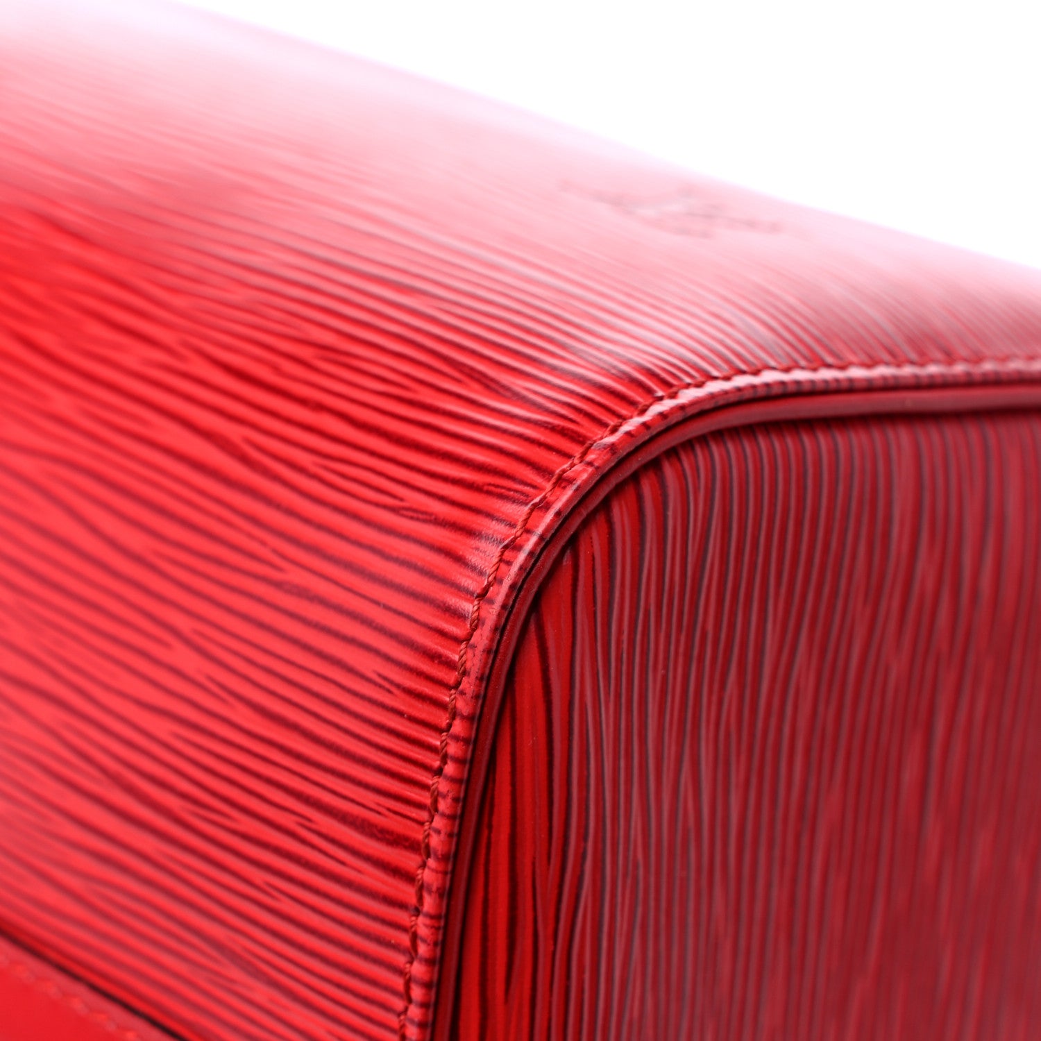 Louis Vuitton Epi Speedy 30 Castillan Red 11 of 14