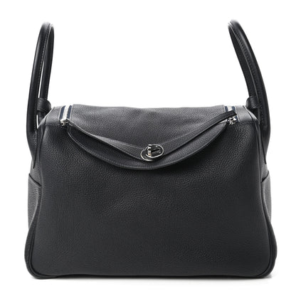 Hermes Taurillon Clemence Lindy 34 Indigo 1 of 9