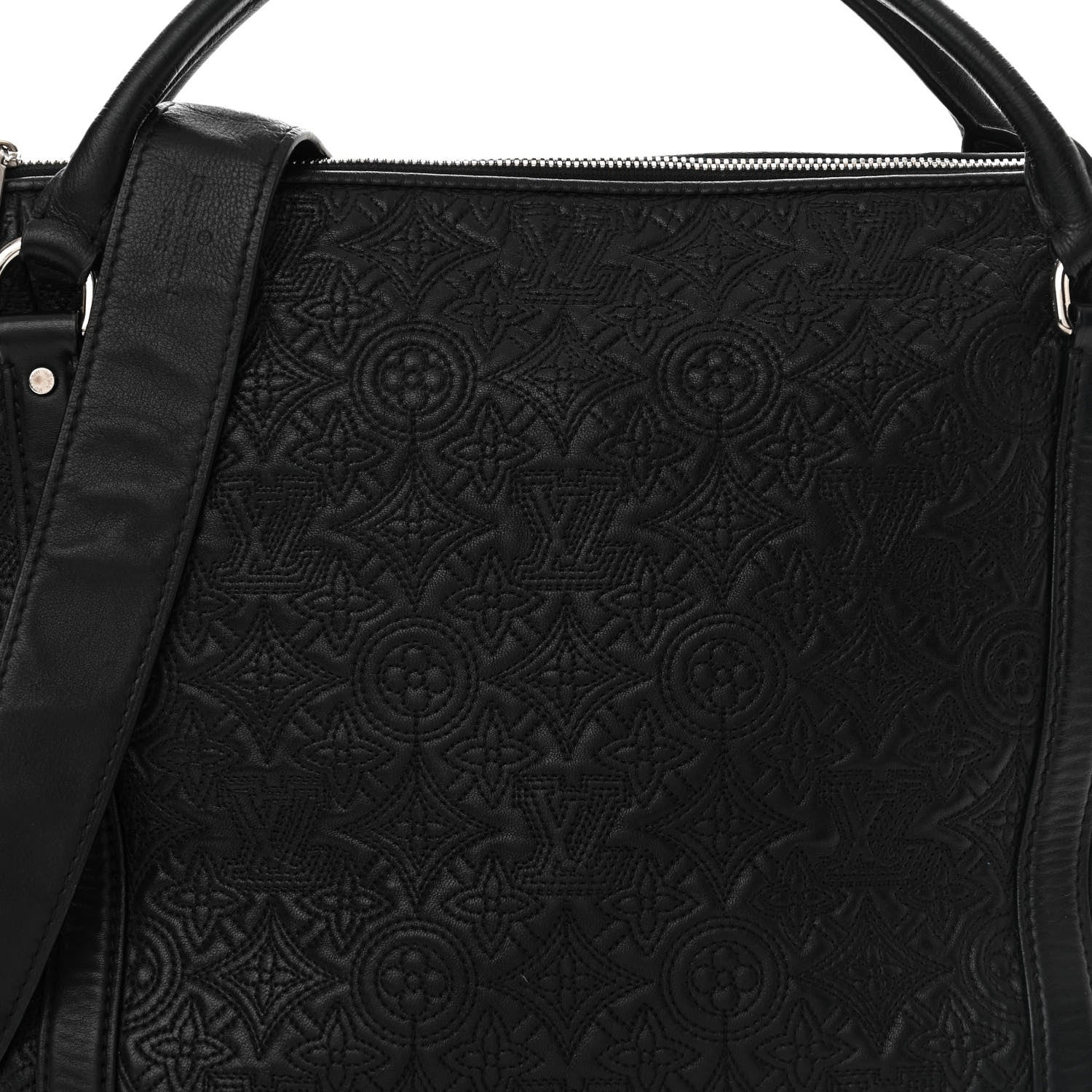Louis Vuitton Monogram Lambskin Antheia Ixia PM Black 7 of 12