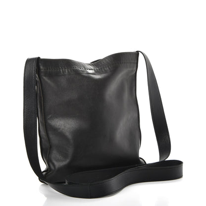Hermes Lambskin Toudou Perfore Crossbody Bag Black 3 of 9