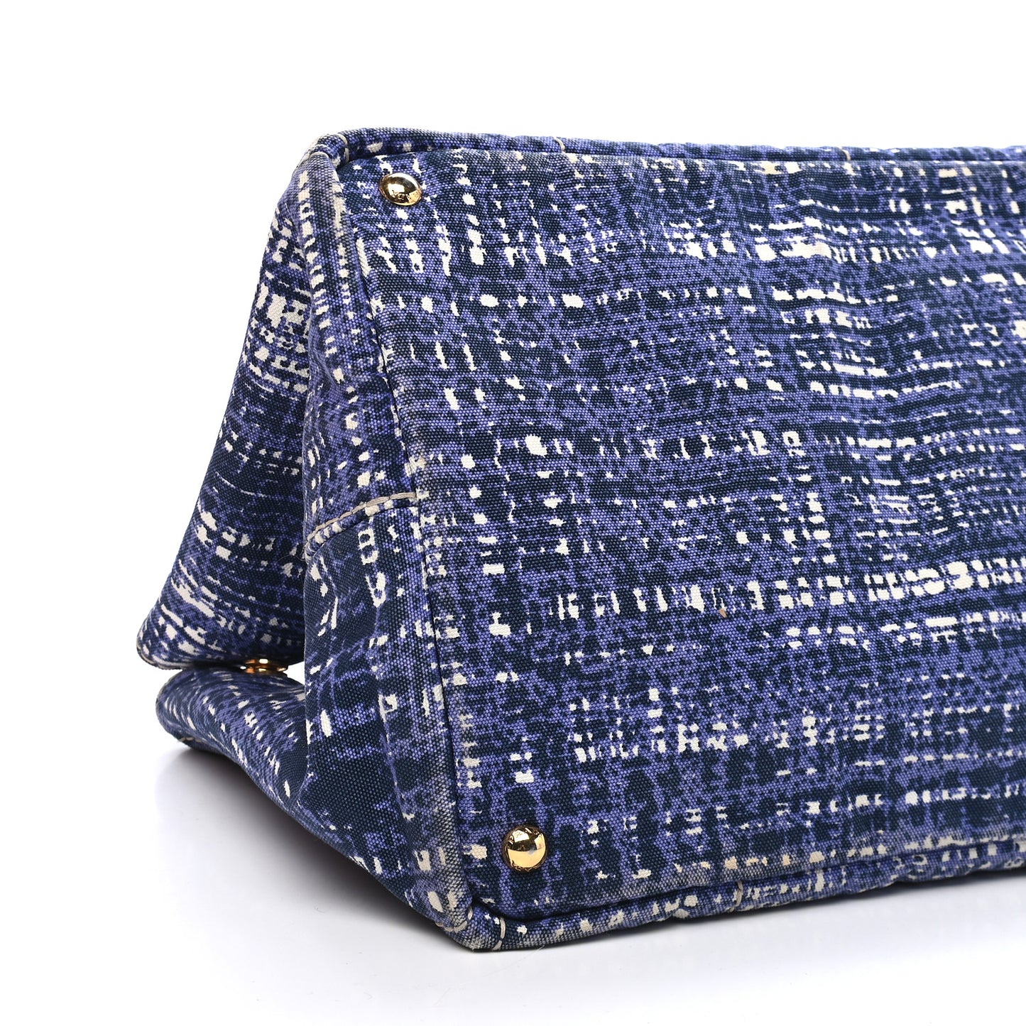 Canapa Tote Blue White