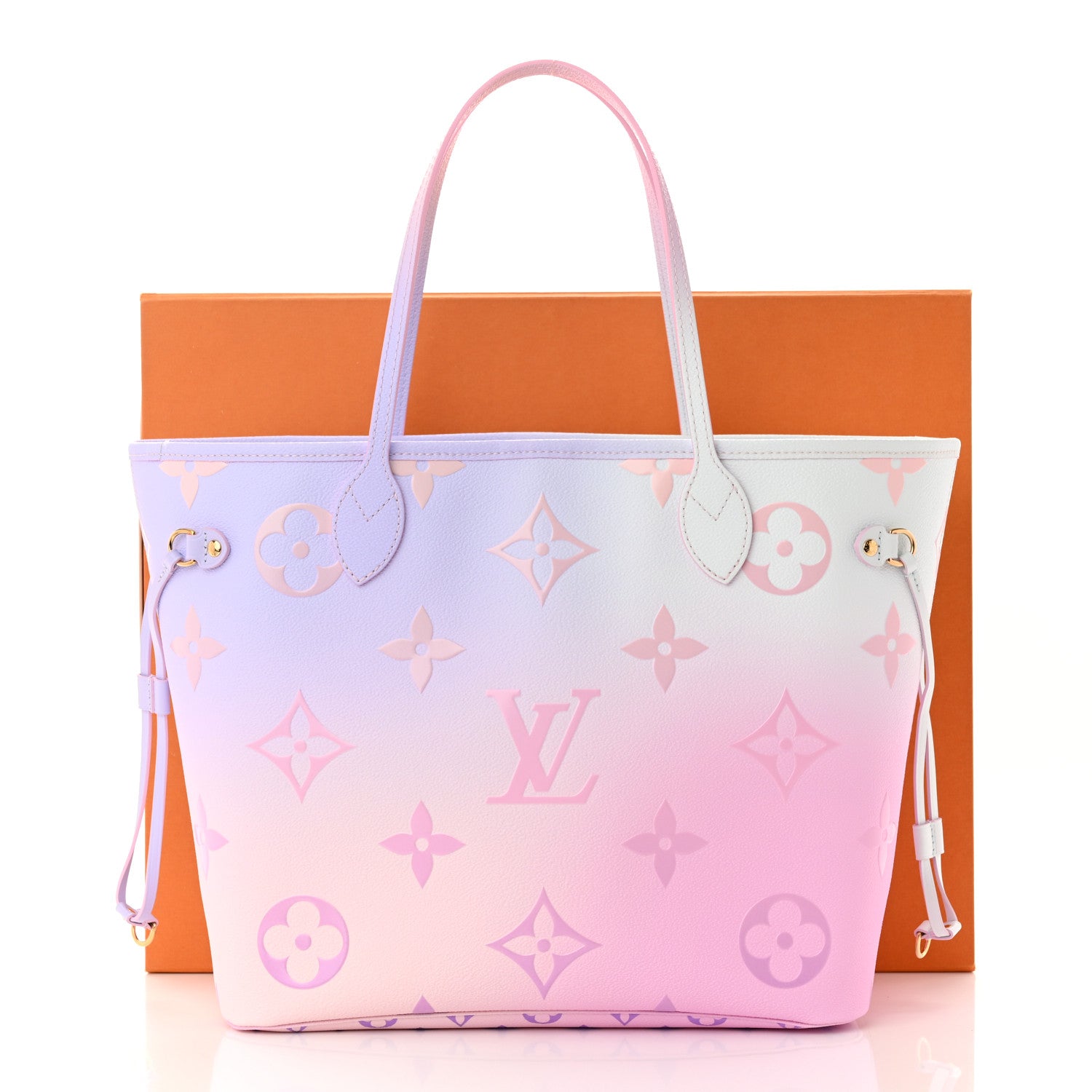 Louis Vuitton Monogram Giant Spring In The City Neverfull MM Sunrise Pastel 10 of 10