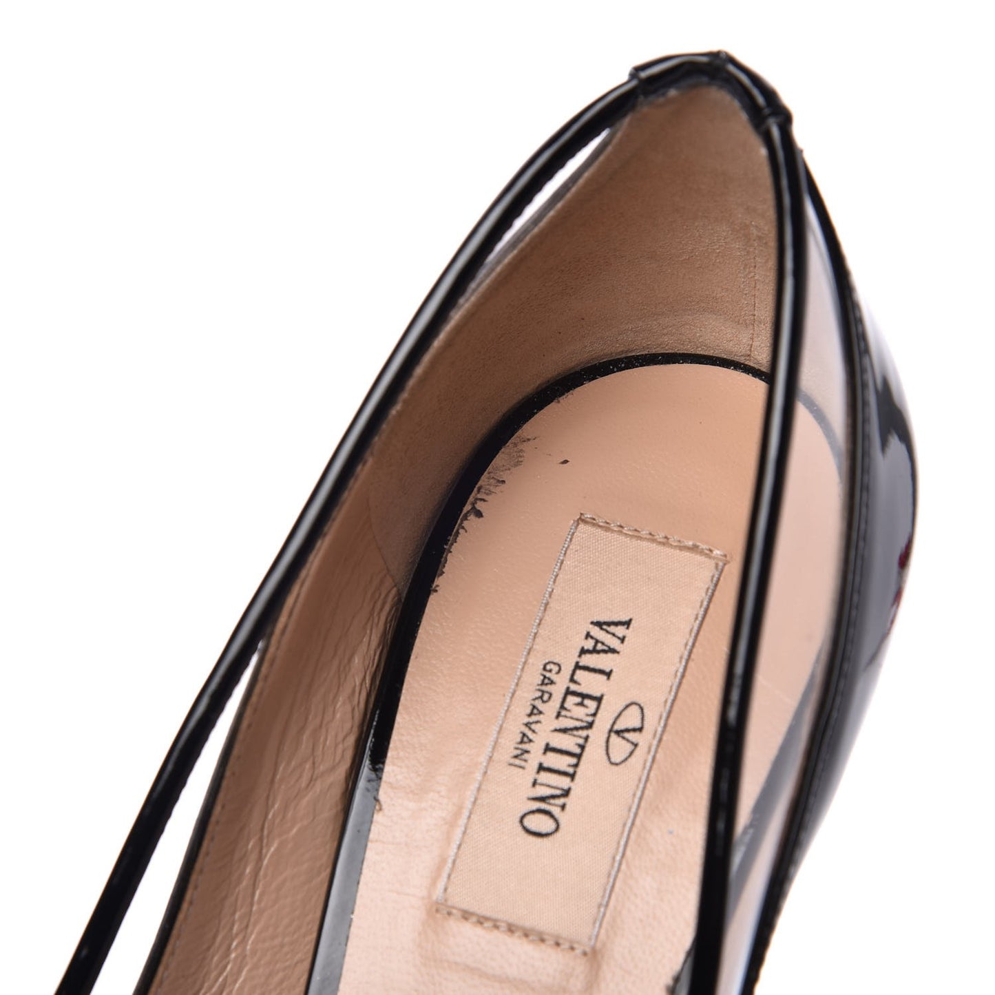 Patent PVC Glassglow Pumps 39.5 Black
