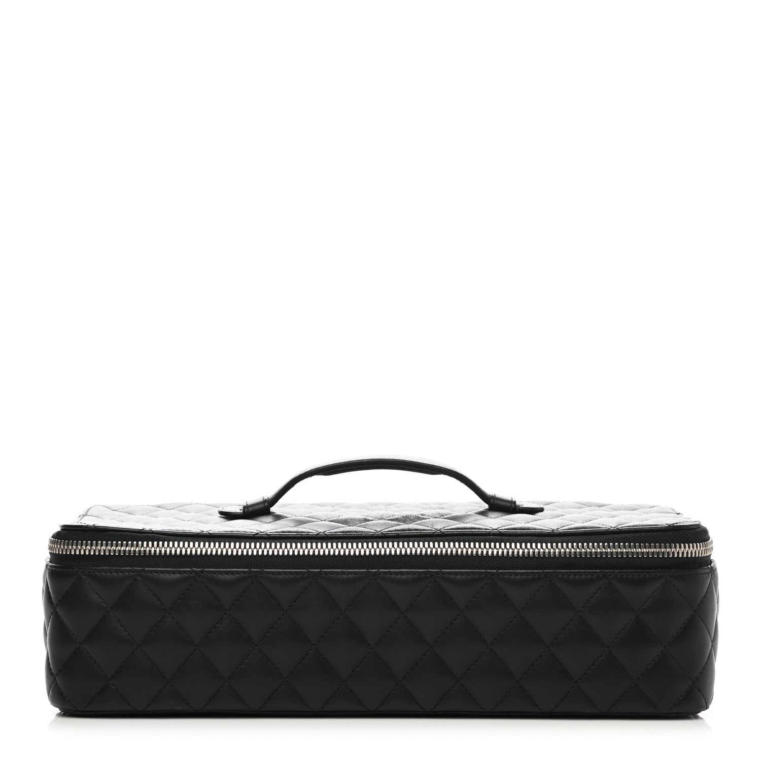 Chanel Lambskin Quilted Large Jewelry Case Black 1 of 8