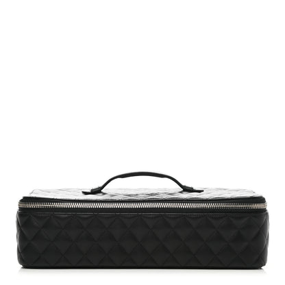 Chanel Lambskin Quilted Large Jewelry Case Black 1 of 8