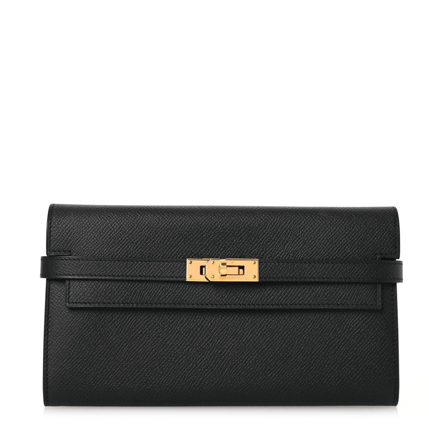 Epsom Kelly Longue Wallet Black