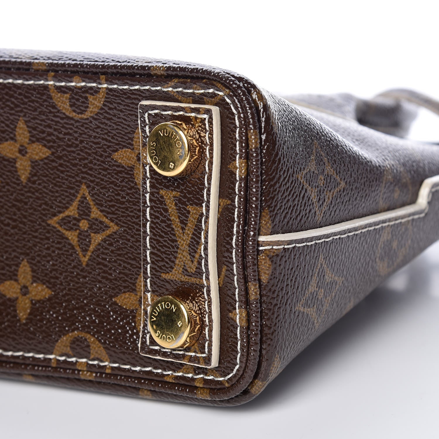 Louis Vuitton Monogram Shine Fetish Lockit BB 8 of 8