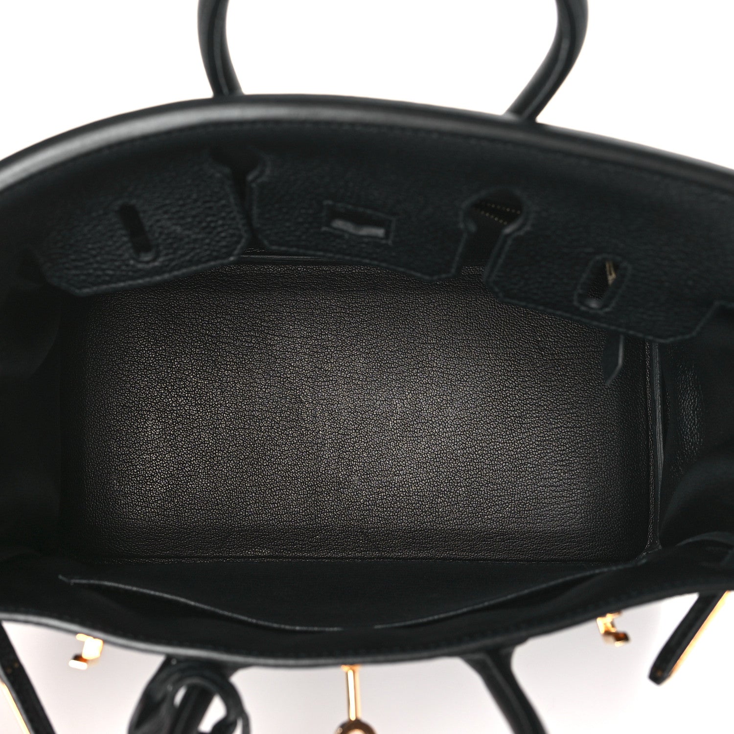 Hermes Togo Birkin 25 Black 5 of 10