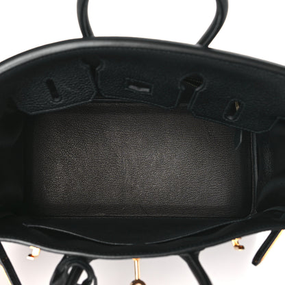 Hermes Togo Birkin 25 Black 5 of 10