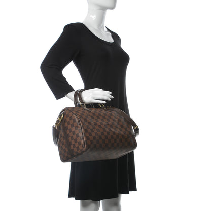Louis Vuitton Damier Ebene Speedy Bandouliere 30 2 of 9