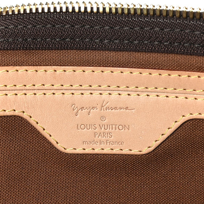 Louis Vuitton Monogram Kusama Pumpkin Dots Keepall Bandouliere 55 Green 5 of 13