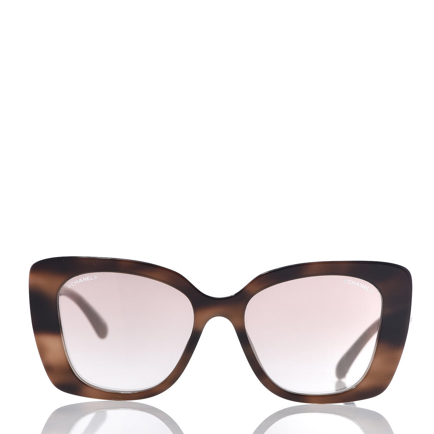 Acetate Strass Square Sunglasses 5422 Tortoise