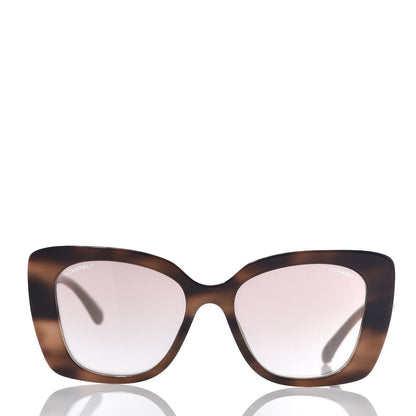 Chanel Acetate Strass Square Sunglasses 5422 Tortoise 2 of 7