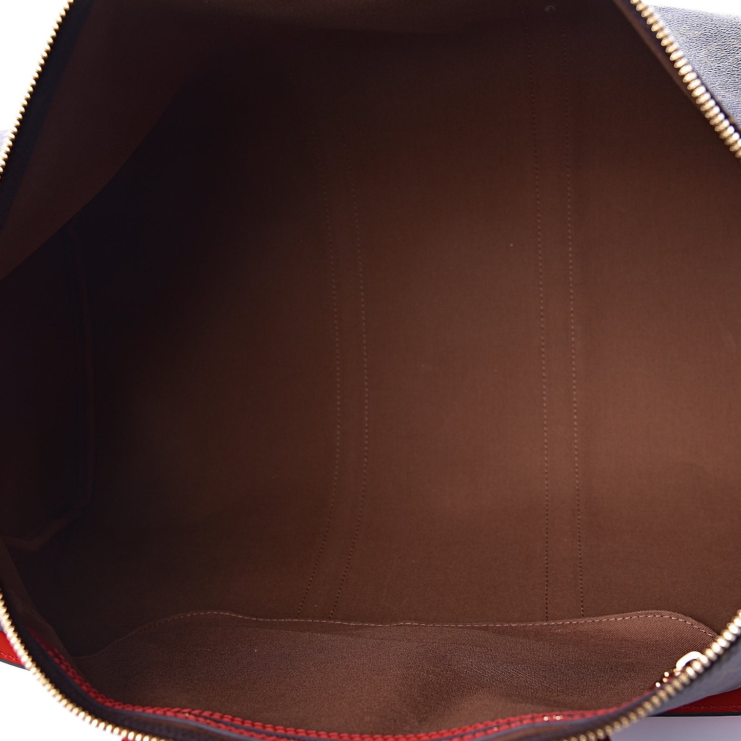 Calfskin Monogram Keepall Bandouliere 50 Coquelicot