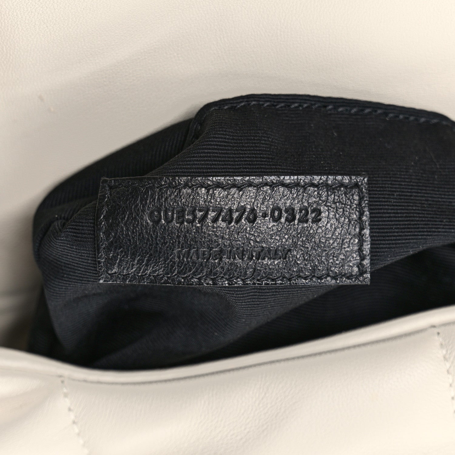 Saint Laurent Lambskin Quilted Small Loulou Puffer Monogram Chain Satchel Crema Soft 7 of 12