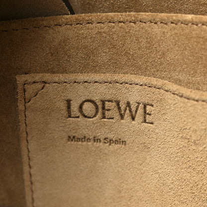 Loewe Soft Calfskin Jacquard Small Gate Crossbody Bag Sand 7 of 11