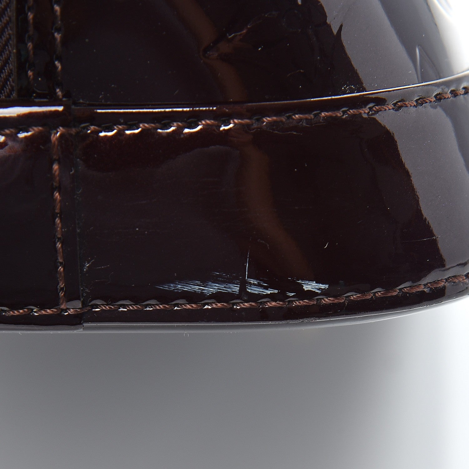 Louis Vuitton Vernis Alma PM Amarante 9 of 12