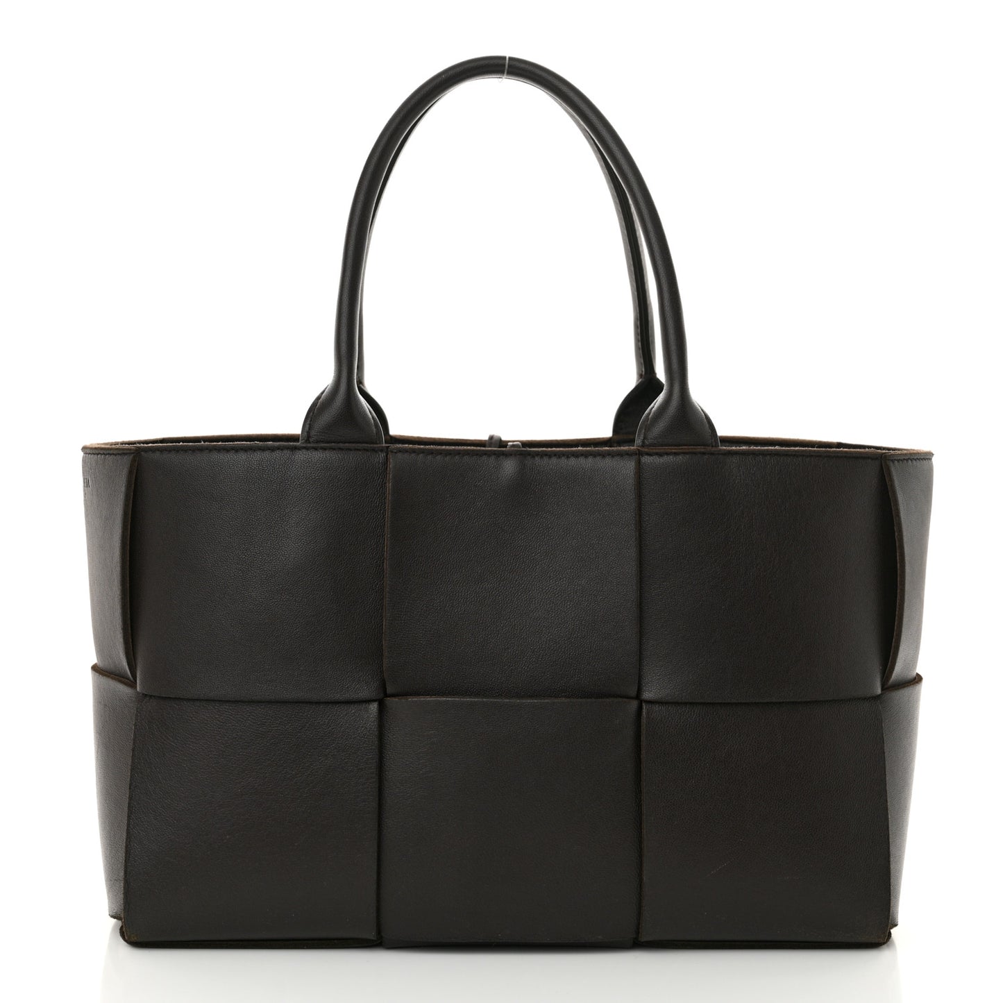 Nappa Maxi Intrecciato Small Arco Tote Fondant