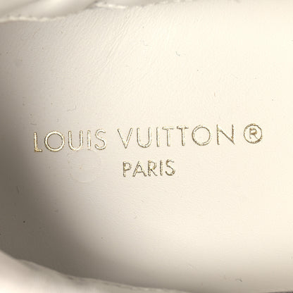 Louis Vuitton Calfskin Damier Azur Run Away Sneakers 39 White 8 of 8