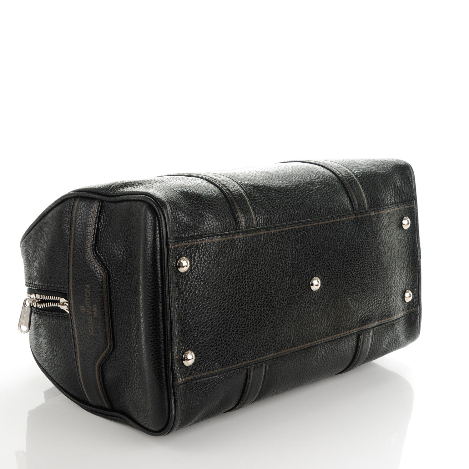Louis Vuitton Tobago Calfskin Carryall Black 4 of 7