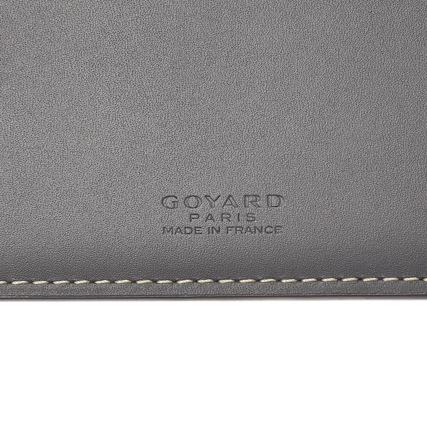 Goyardine Richelieu Wallet Grey