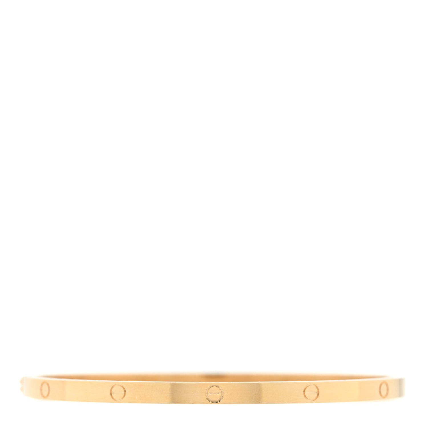Cartier 18K Yellow Gold Small LOVE Bracelet 19 2 of 7