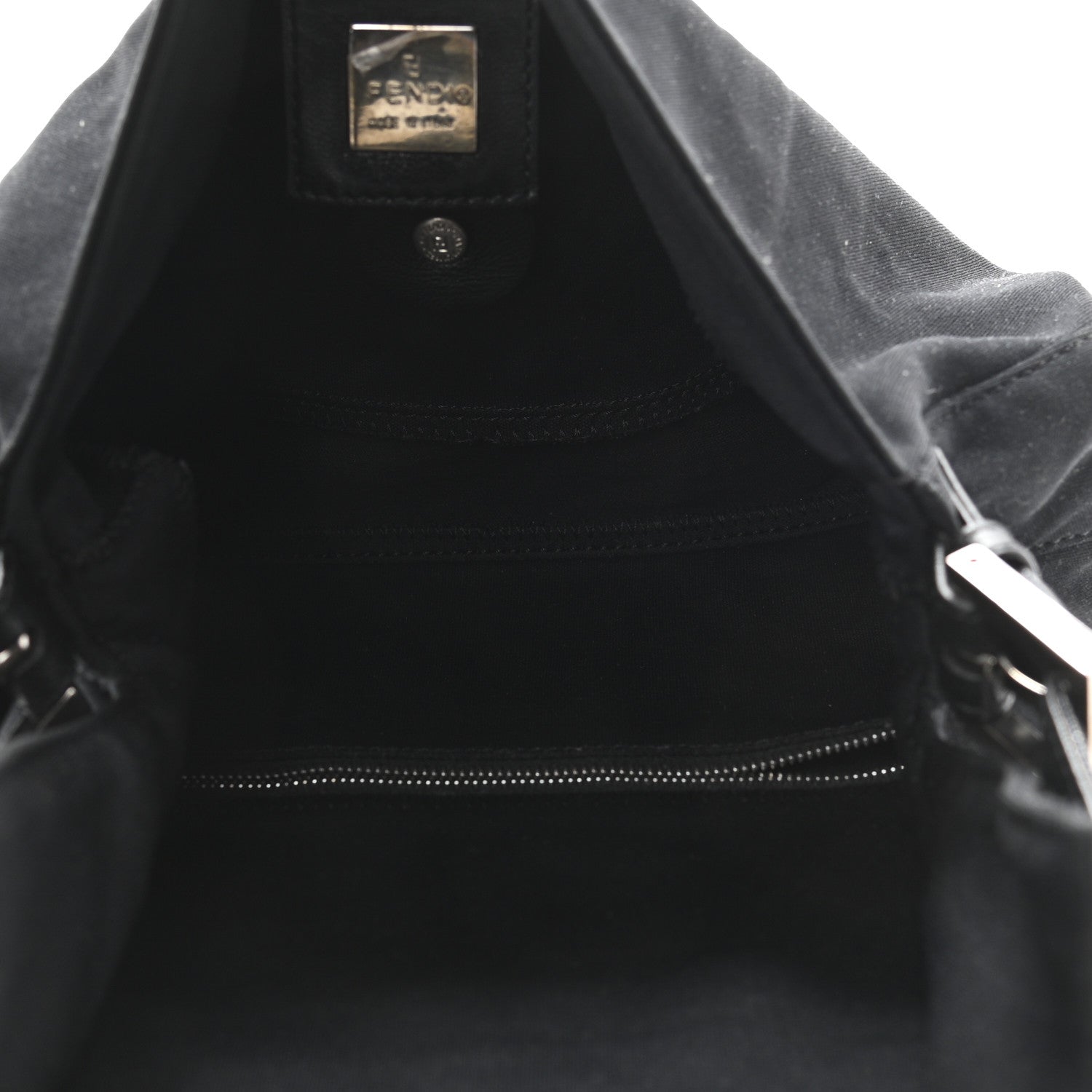 Fendi Neoprene Baguette Black 4 of 8