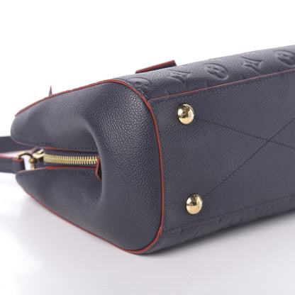 Louis Vuitton Empreinte Montaigne BB Marine Rouge 8 of 9