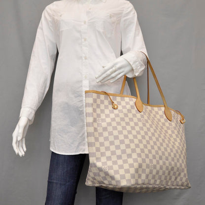 Louis Vuitton Damier Azur Neverfull GM 2 of 10