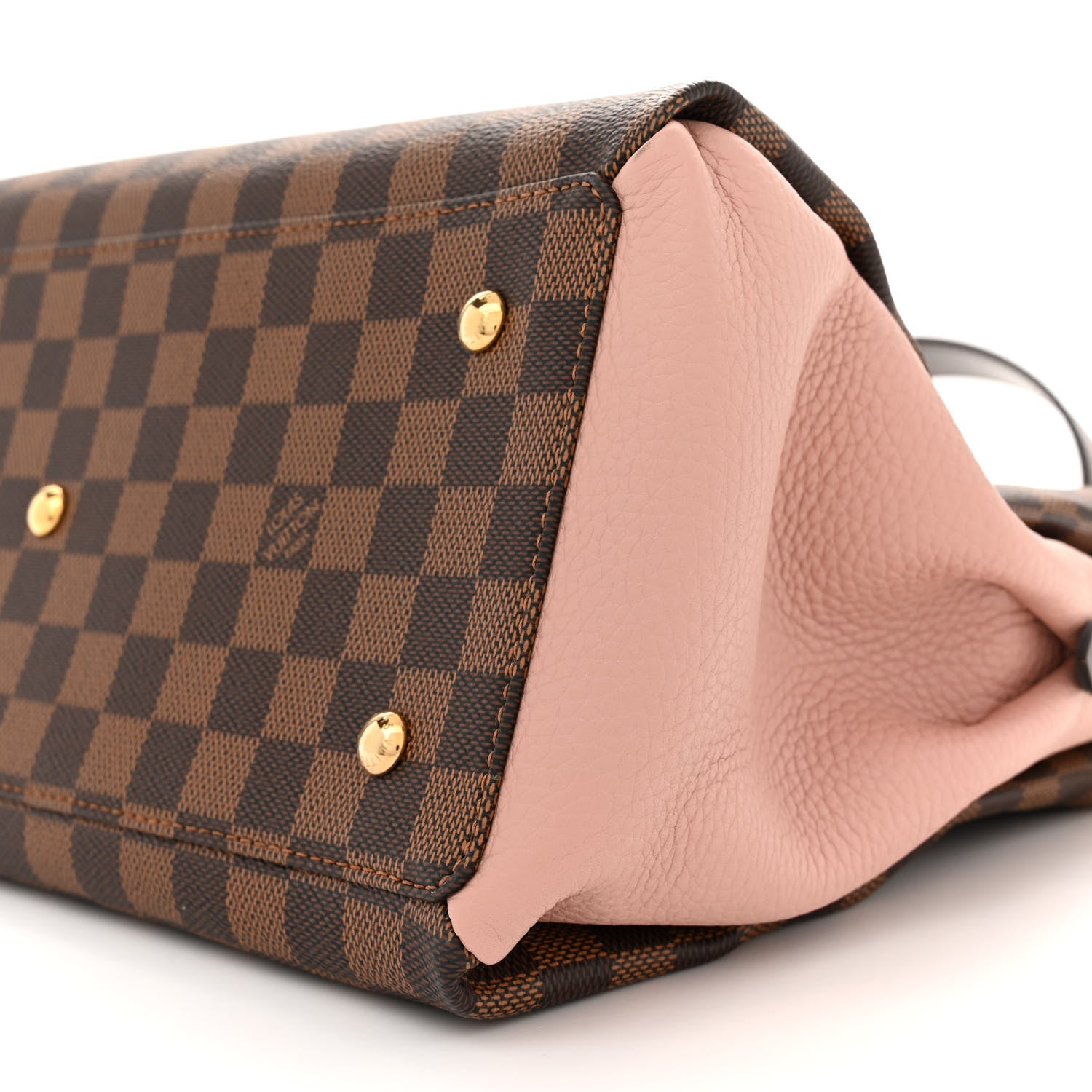 Louis Vuitton Cuir Taurillon Damier Ebene Normandy Magnolia 10 of 11