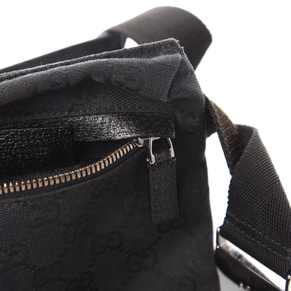 Gucci GG Monogram Double Pocket Belt Bag Black 9 of 10
